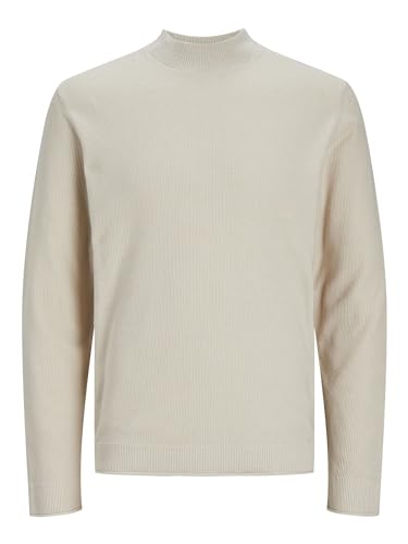 JACK & JONES Male Strickpullover mit Rundhals Einfarbig Strickpullover mit Rundhals von JACK & JONES