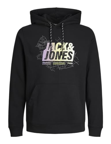 Jack & Jones Map Summer Logo Kapuzenpullover Herren - XL von JACK & JONES