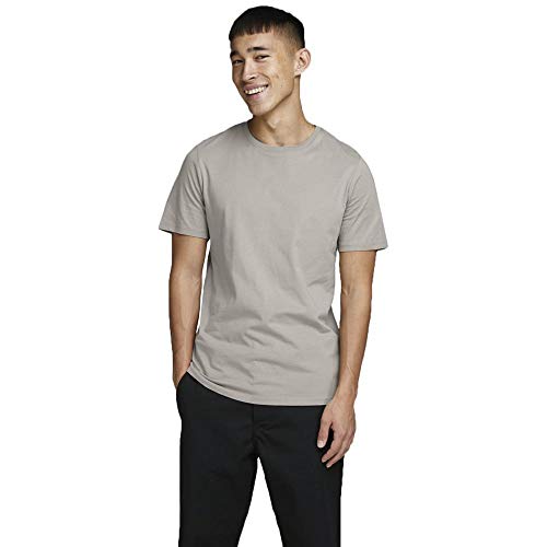 JACK & JONES Male T-Shirt Einfarbig T-Shirt von JACK & JONES