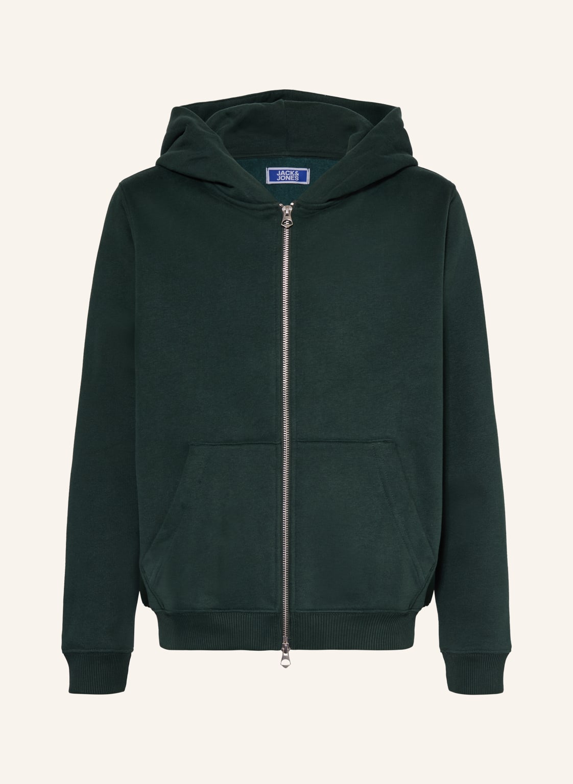 Jack&Jones Sweatjacke gruen von JACK&JONES