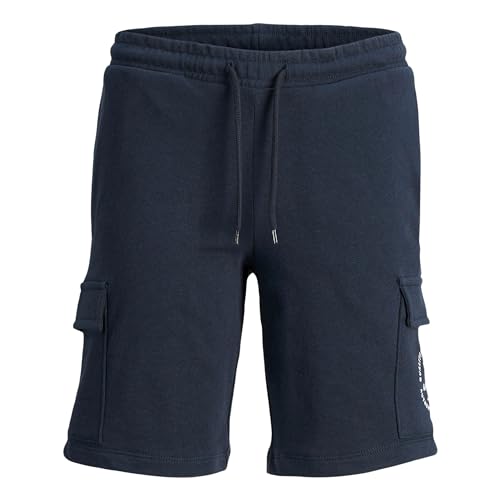 JACK & JONES JUNIOR JPSTSWIFT Cargo Sweat Shorts AUT JNR 12249968 ,Navy Blazer ,140 von JACK & JONES