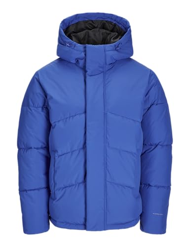 JACK & JONES Herren Jjworld Puffer Jacket Pufferjacke, Nautical Blue,S von JACK & JONES
