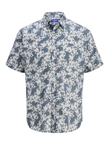 Jorjoshua Split AOP Shirt Ss Jnr von JACK & JONES