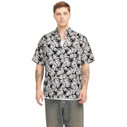 Jorjoshua Split AOP Shirt Ss von JACK & JONES