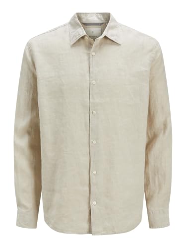 Jprcclawrence Linen L/S Shirt Sn von JACK & JONES