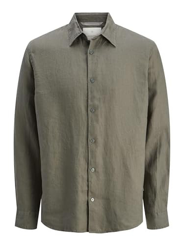 Jprcclawrence Linen L/S Shirt Sn von JACK & JONES