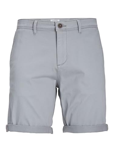 JACK & JONES Herren Chino Shorts Regular Fit 12165604,Ultimate Grey,XS von JACK & JONES