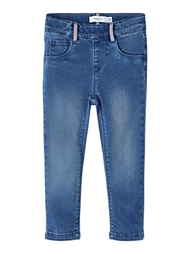 NAME IT Mädchen Jeggings NMFSALLI Slim DNM Legging 1380-TO, Größe:116, Farbe:medium Blue Denim von JACK & JONES