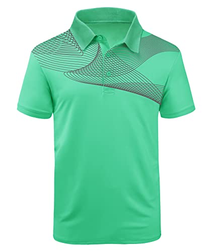 JACKETOWN Poloshirt Herren Kurzarm Polohemd Atmungsaktiv Schnell Trocknend Golf Polo Tshirt Sommer Poloshirts Für Herren von JACKETOWN