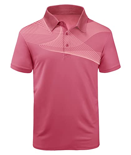 JACKETOWN Poloshirt Herren Kurzarm Polohemd Atmungsaktiv Schnell Trocknend Golf Polo Tshirt Sommer Poloshirts Für Herren von JACKETOWN