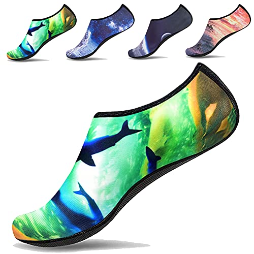 JACKSHIBO Schwimmschuhe Damen Barfussschuhe Barfußschuhe Herren Badeschuhe Wasserschuhe Strandschuhe Surfschuhe Aquaschuhe. 11 Ocean 37/38 EU M von JACKSHIBO