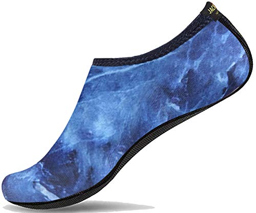 JACKSHIBO Schwimmschuhe Damen Barfussschuhe Barfußschuhe Herren Badeschuhe Wasserschuhe Strandschuhe Surfschuhe Aquaschuhe. 20 Marmorierung 35/36 EU S von JACKSHIBO