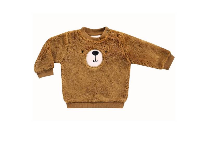 JACKY Fleecepullover Kuschell Pullover Bär - Babypullover (1-tlg) Besonders flauschig und weich von JACKY