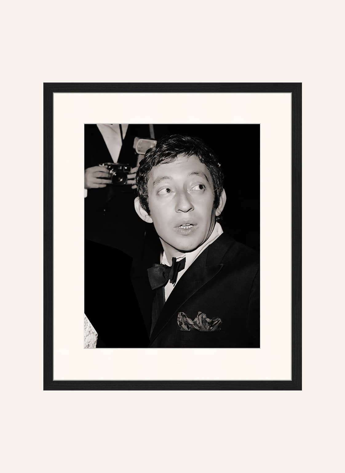 Jacob Baden Wandbild Serge Gainsbourg Mit Rahmen schwarz Jacob Baden Wandbild Serge Gainsbourg Mit Rahmen schwarz von JACOB BADEN