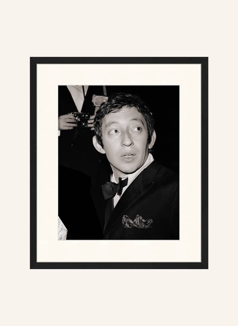 Jacob Baden Wandbild Serge Gainsbourg Mit Rahmen schwarz Jacob Baden Wandbild Serge Gainsbourg Mit Rahmen schwarz von JACOB BADEN