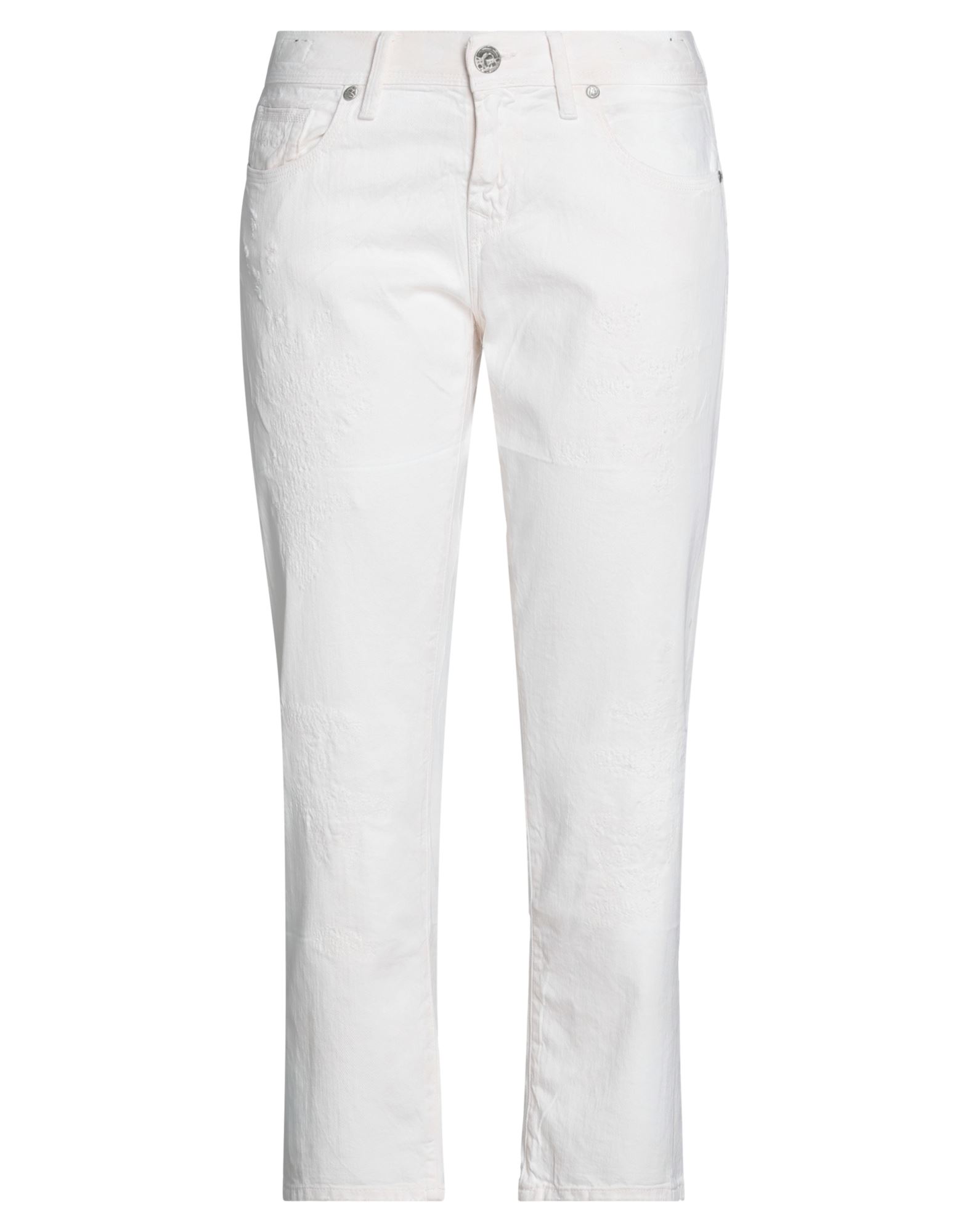 JACOB COHЁN Cropped Jeans Damen Elfenbein von JACOB COHЁN