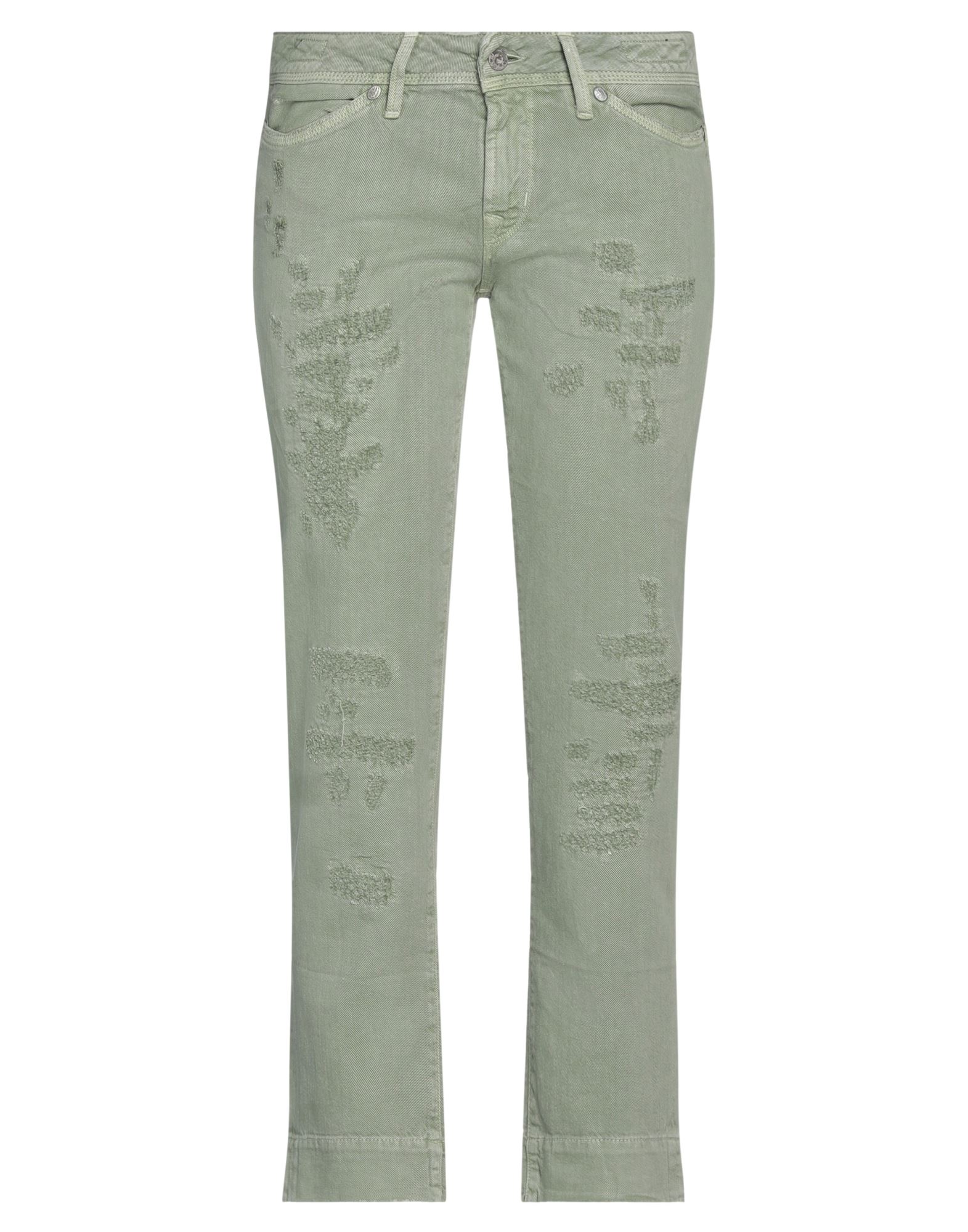 JACOB COHЁN Cropped Jeans Damen Militärgrün von JACOB COHЁN