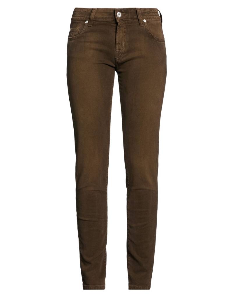 JACOB COHЁN Hose Damen Braun von JACOB COHЁN