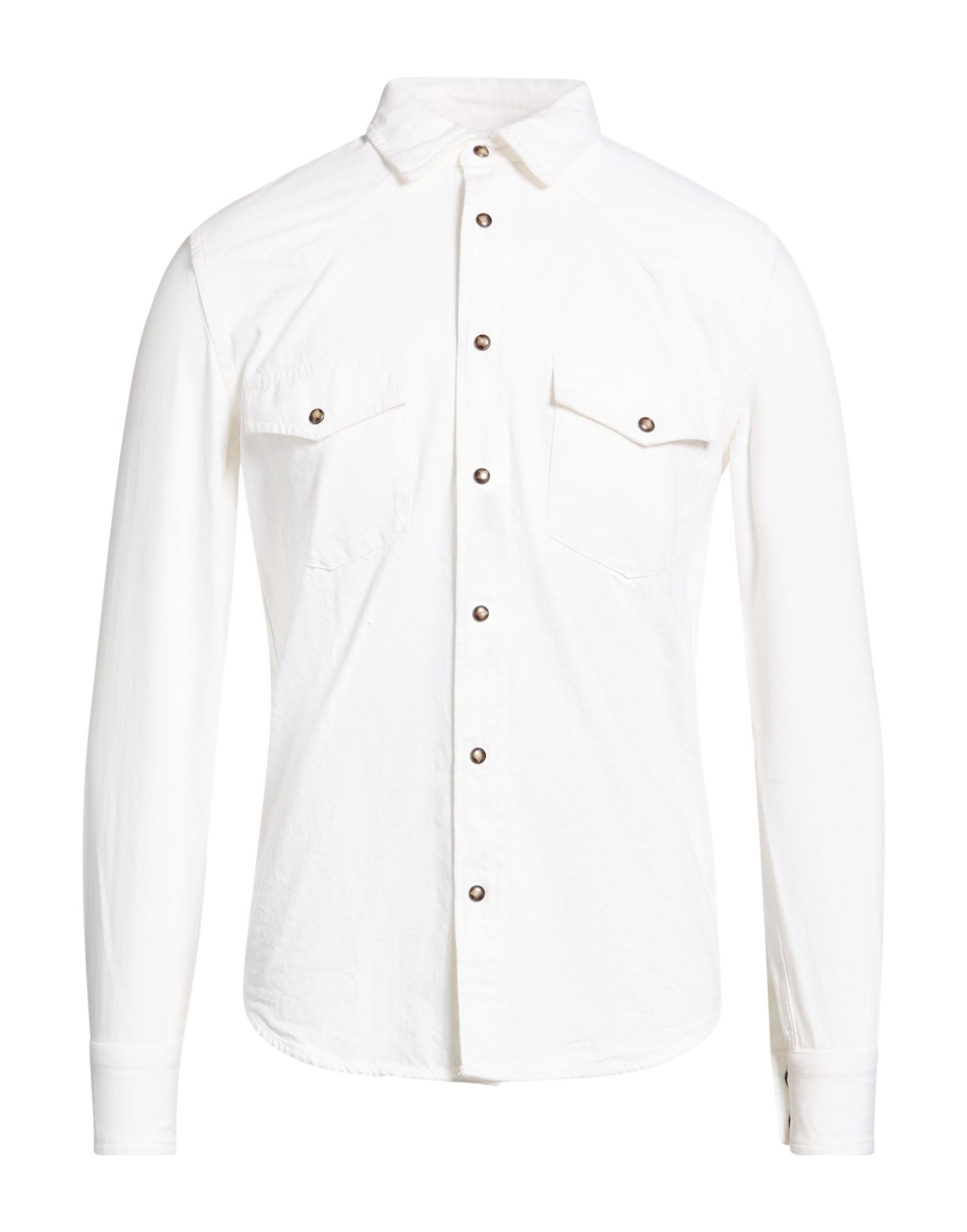 JACOB COHЁN Jeanshemd Herren Weiß von JACOB COHЁN