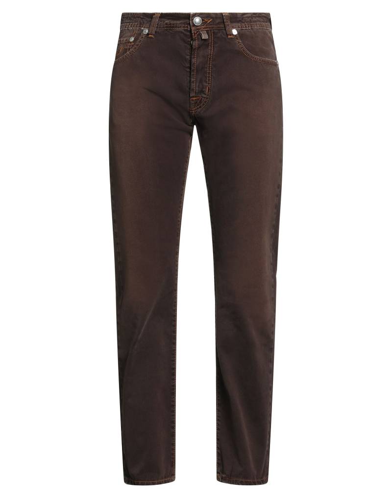 JACOB COHЁN Jeanshose Herren Braun von JACOB COHЁN
