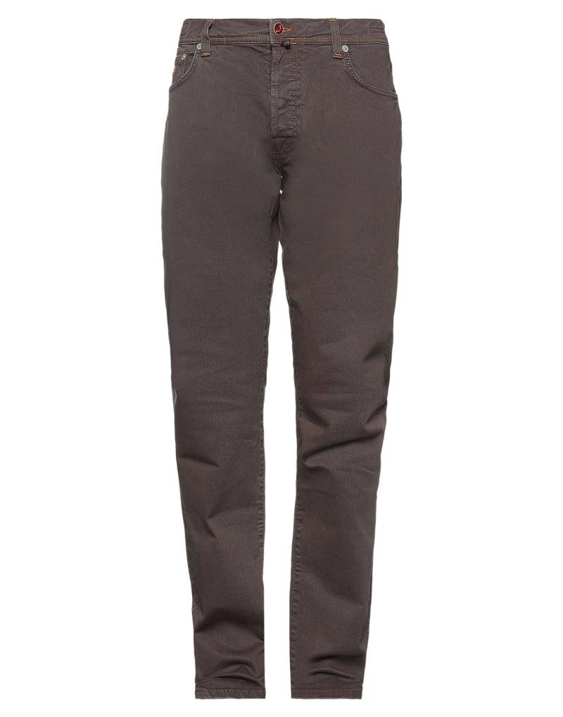JACOB COHЁN Jeanshose Herren Dunkelbraun von JACOB COHЁN