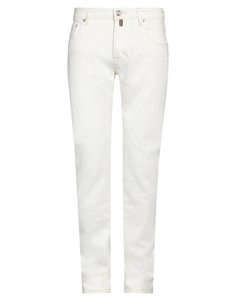 JACOB COHЁN Jeanshose Herren Elfenbein von JACOB COHЁN