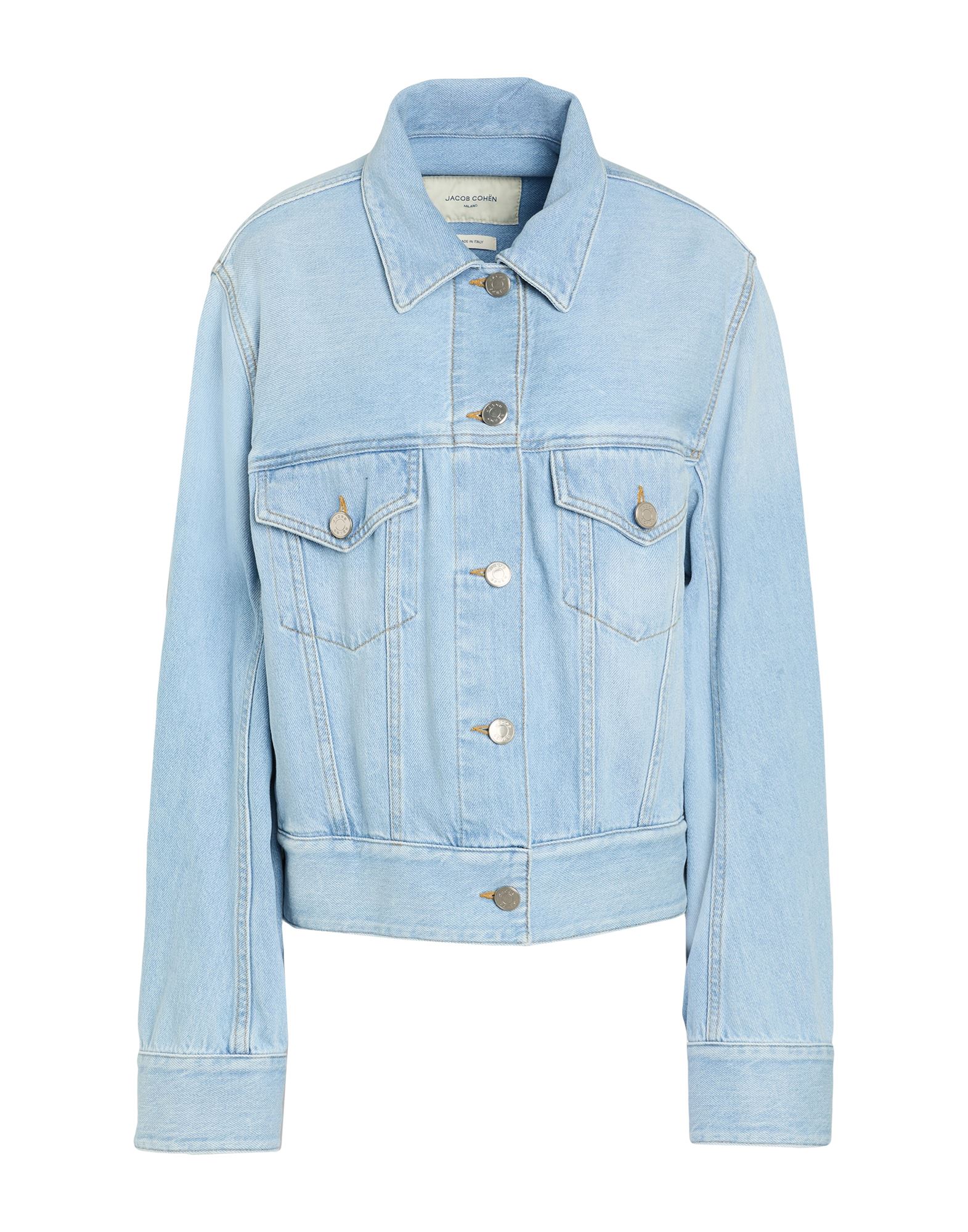 JACOB COHЁN Jeansjacke/-mantel Damen Blau von JACOB COHЁN