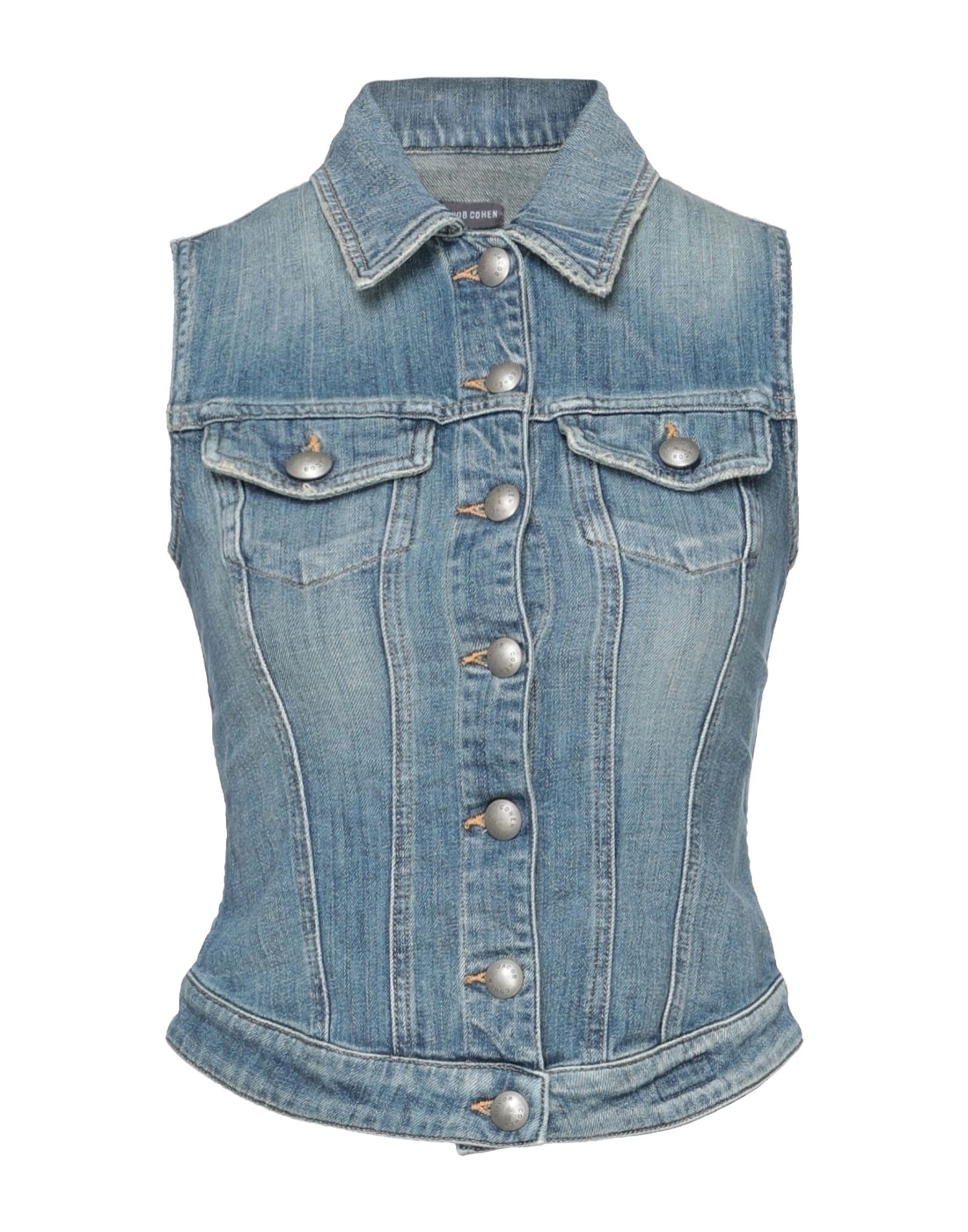 JACOB COHЁN Jeansjacke/-mantel Damen Blau von JACOB COHЁN