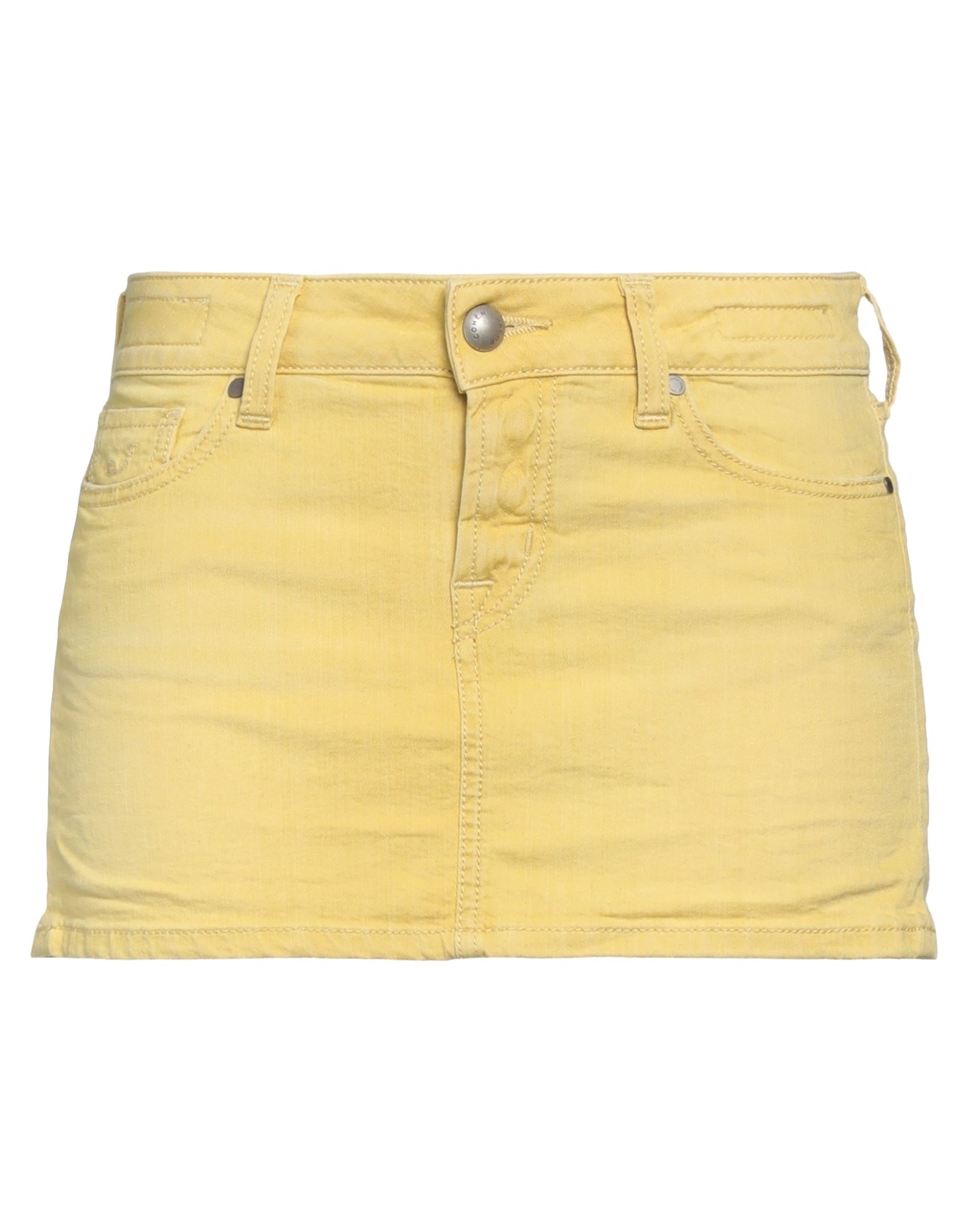 JACOB COHЁN Jeansrock Damen Ocker von JACOB COHЁN