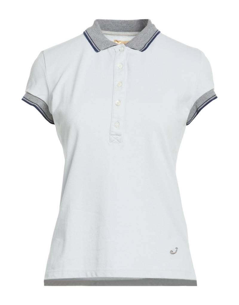 JACOB COHЁN Poloshirt Damen Hellgrau von JACOB COHЁN