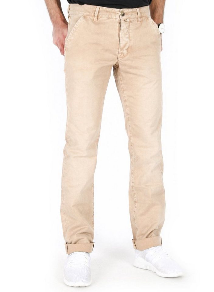 JACOB COHEN Slim-fit-Jeans Handgefertigte Chino - APW151 Beige - Länge:32 von JACOB COHEN