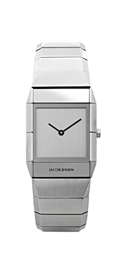 JACOB JENSEN Unisex-Armbanduhr JACOB JENSEN SAPPHIRE Analog Quarz Edelstahl 562 von JACOB JENSEN