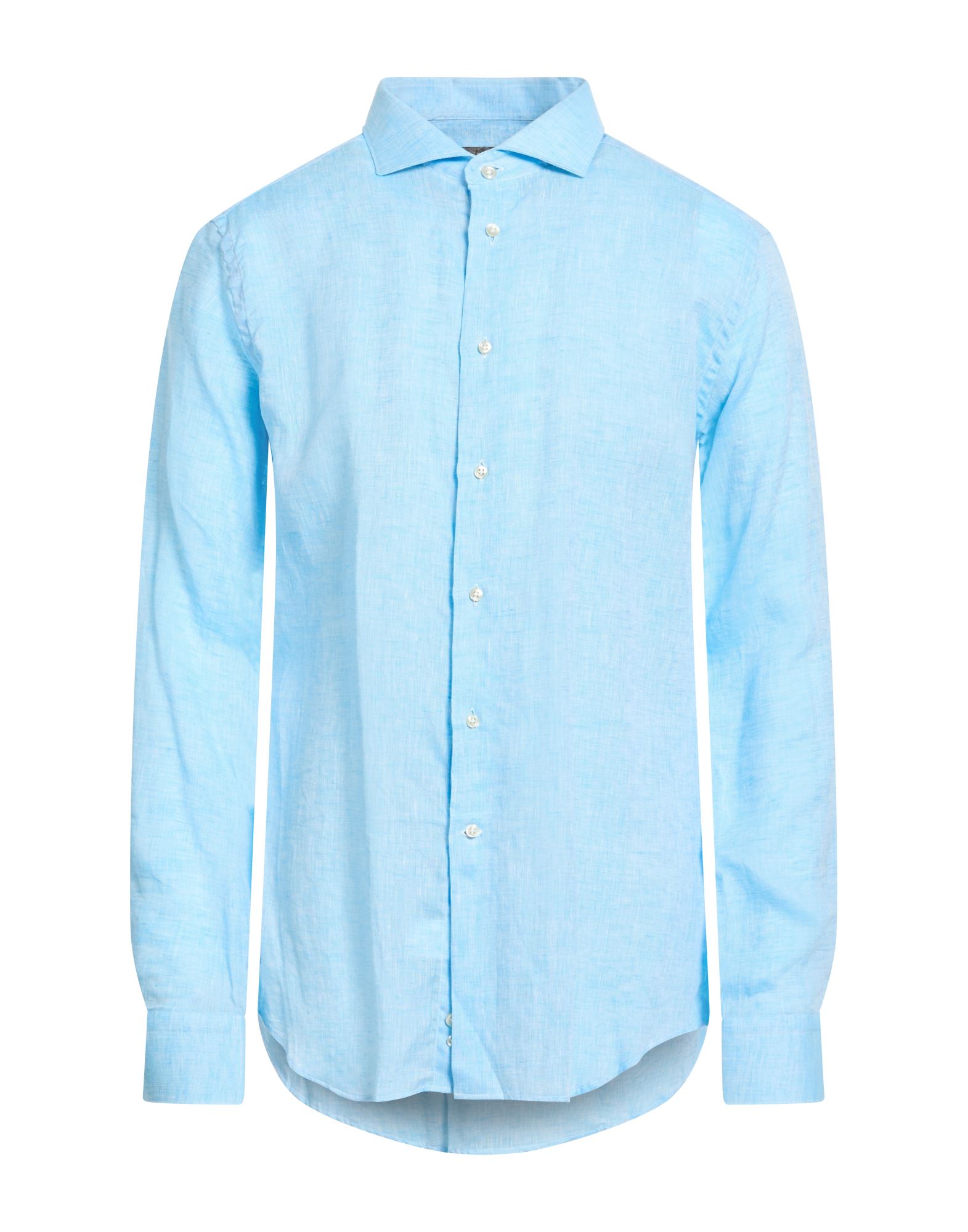 JACOPO C. Hemd Herren Azurblau von JACOPO C.