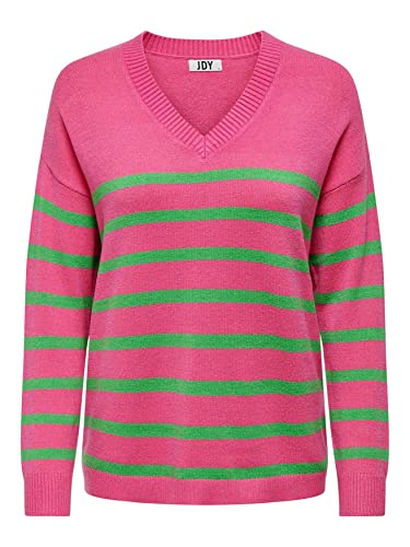 JACQUELINE DE YONG Female Strickpullover Gestreifter von JACQUELINE DE YONG