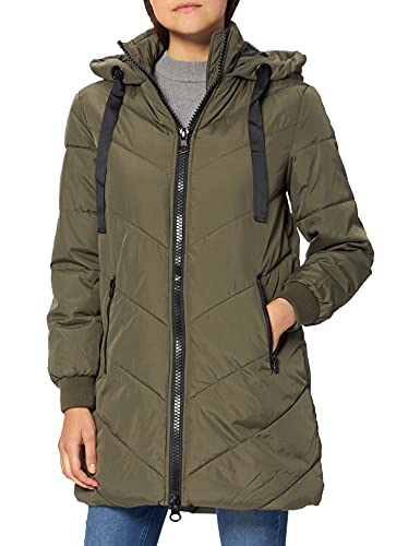 JDY Damen Jdyskylar Padded Hood Jacket Otw Noos, Forest Night, L von JdY