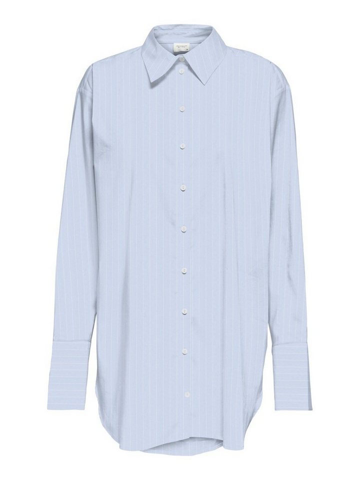 JACQUELINE de YONG Blusenshirt Design Shirt Freizeit Hemd Bluse (1-tlg) 3699 in Blau von JACQUELINE de YONG
