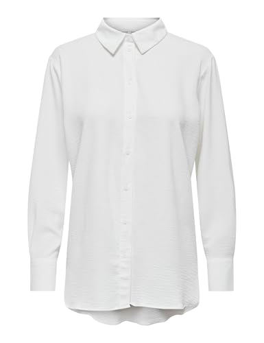 JACQUELINE de YONG Damen Jdykenta Lion Life L/S Shirt WVN Noos Hemd, Cloud Dancer, XS von JACQUELINE de YONG