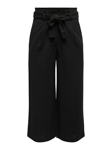 JDY Damen Jdytanja Culotte Pant Jrs Noos, Schwarz, L JDY Damen Jdytanja Culotte Pant Jrs Noos, Schwarz, L von JdY