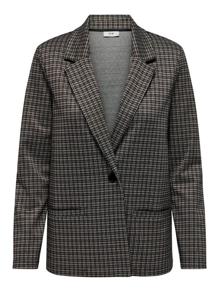 JACQUELINE de YONG Jackenblazer Karierter Langarm Blazer JDYGEGGO (regular fit) 5421 in Braun von JACQUELINE de YONG