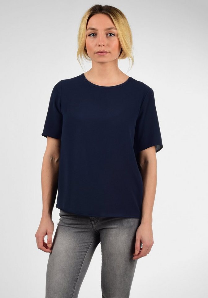 JACQUELINE de YONG Kurzarmbluse Crystal locker geschnittenes Blusenshirt von JACQUELINE de YONG