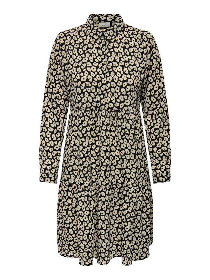 JACQUELINE de YONG Shirtkleid (lang) JDYPIPER L/S AOP SHIRT DRESS WVN NOOS von JACQUELINE de YONG