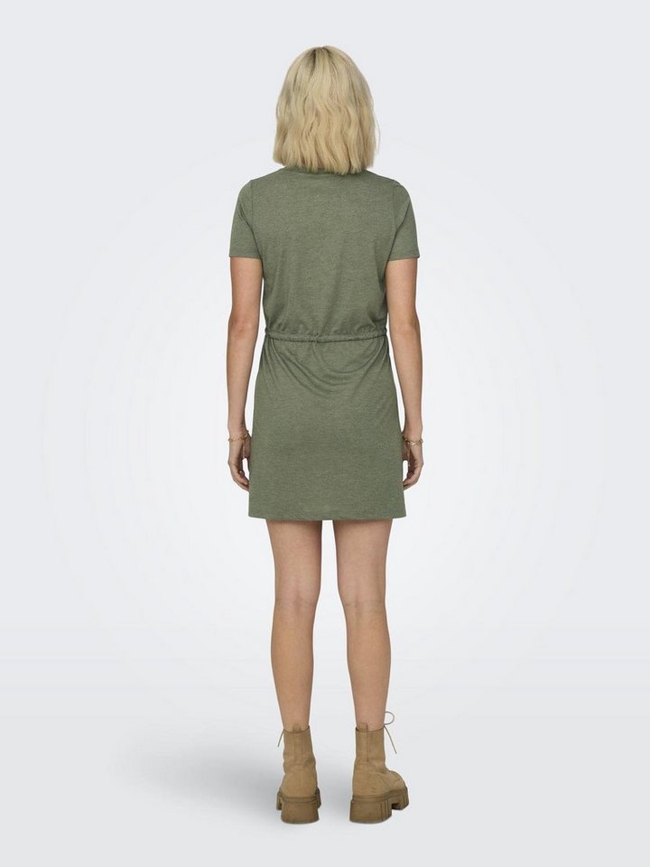 JACQUELINE de YONG Shirtkleid Leichtes Stoff Sommer mit Bindeband (mini) JDYDALILA S/S STRING DRESS JRS NOOS von JACQUELINE de YONG