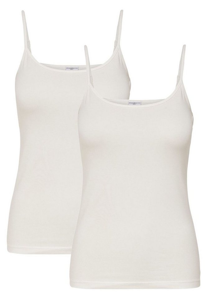 JACQUELINE de YONG Shirttop Spaghetti Tank 2-er Stück Pack Set JDYAVA (2-tlg) JDYAVA SINGLET von JACQUELINE de YONG