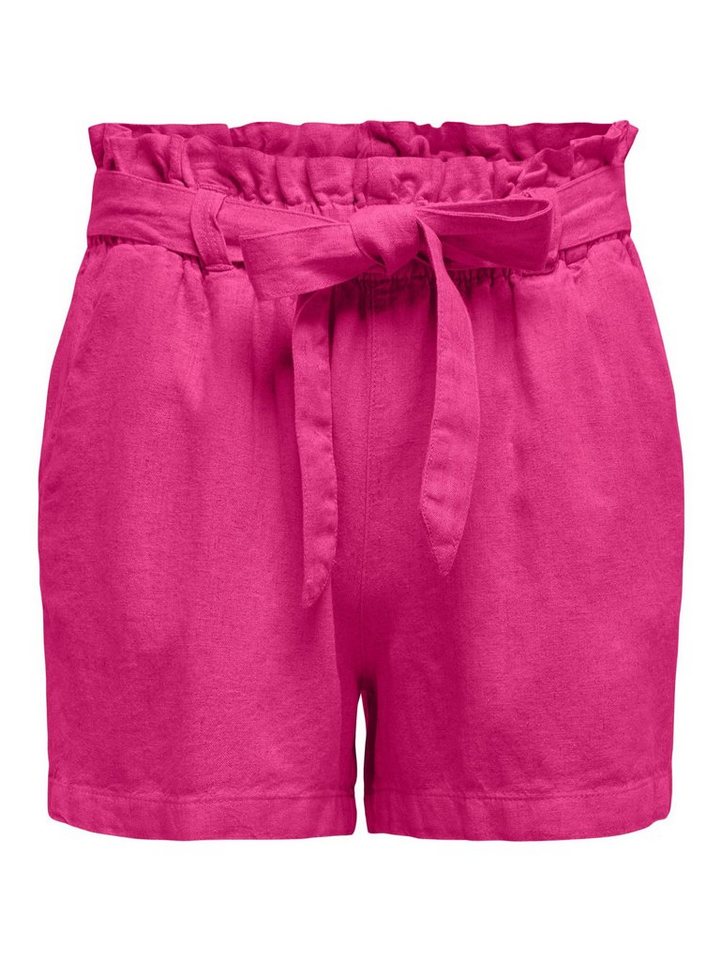 JACQUELINE de YONG Shorts Kurzes Design Stoff Paperback aus Leinen JDYSAY JDYSAY MW LINEN SHORTS WVN NOOS von JACQUELINE de YONG