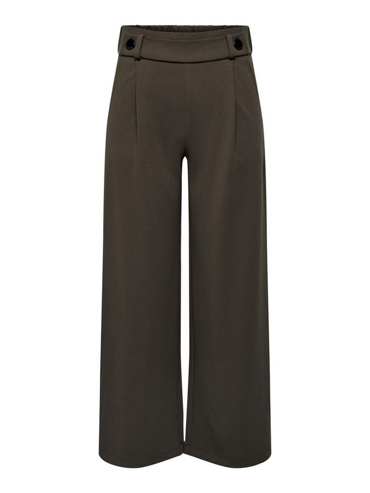 JACQUELINE de YONG Stoffhose Marlene Hose Schlupf Stoffhose GEGGO New Long Culotte Flare Pants (1-tlg) 3504 in Braun von JACQUELINE de YONG