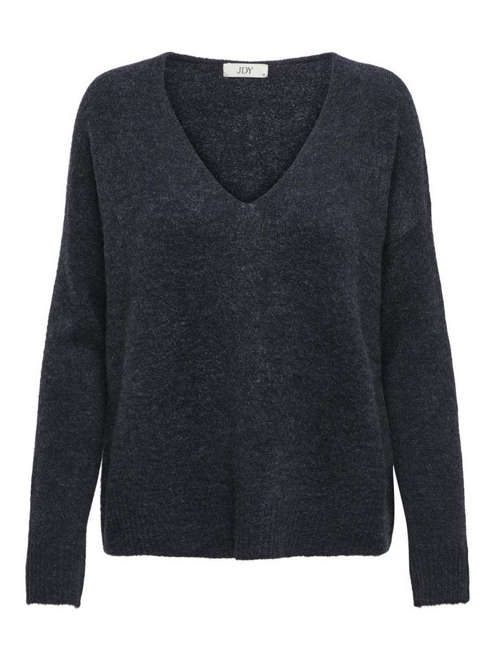 JACQUELINE de YONG Strickpullover Fein Strickpullover V-Neck JDYELANORA Longsleeve (1-tlg) ED - RONNA von JACQUELINE de YONG