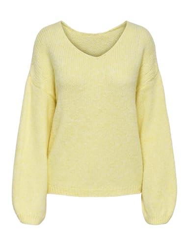 JACQUELINE de YONG Strickpullover JDYDINEA Strickpullover, Pastellgelb, Small von JACQUELINE de YONG