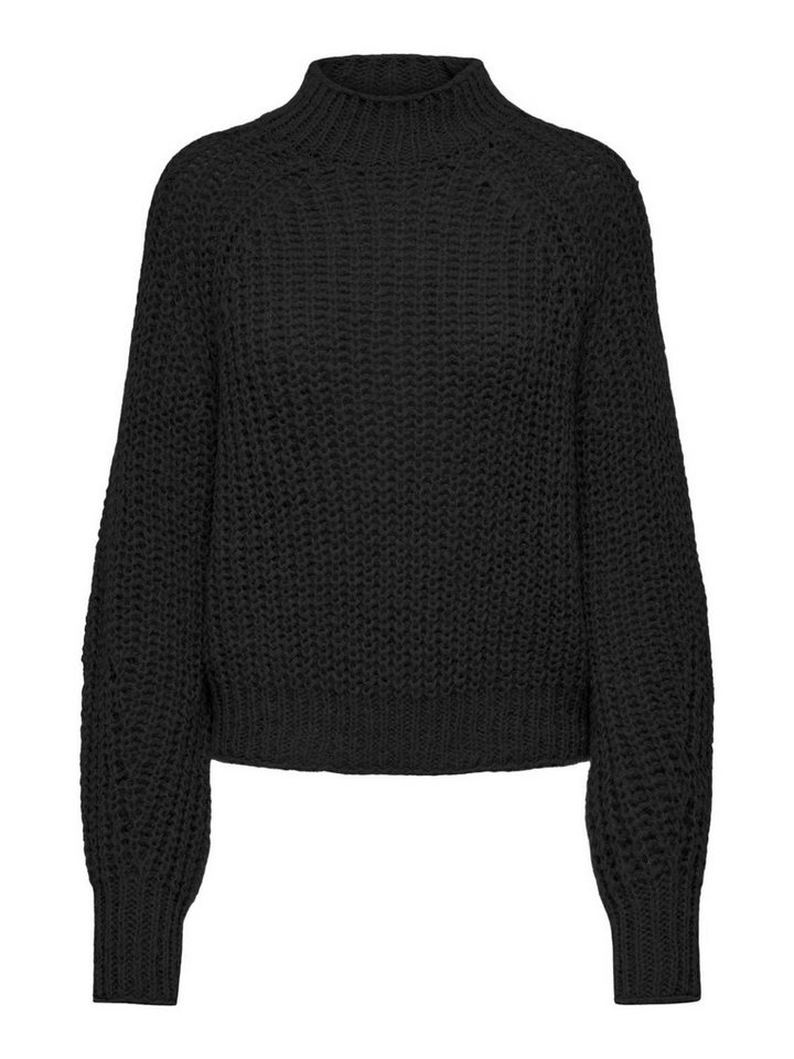 JACQUELINE de YONG Strickpullover Strickpullover Rollkragen Langarm Gerippte Ärmelbündchen JDYASTRID LIFE L/S HN RAGLAN PULL KNT von JACQUELINE de YONG