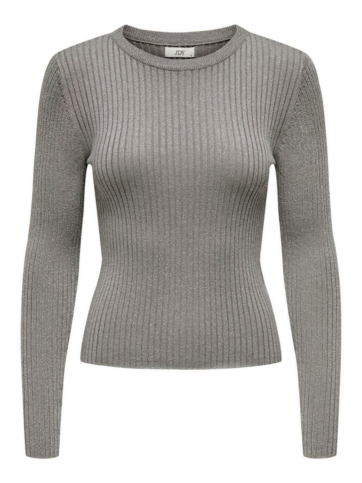 JACQUELINE de YONG Strickpullover Strickpullover Rundhals Langarm Komfortabel JDYPLUM LUREX L/S O-NECK PULLOVER KNT von JACQUELINE de YONG