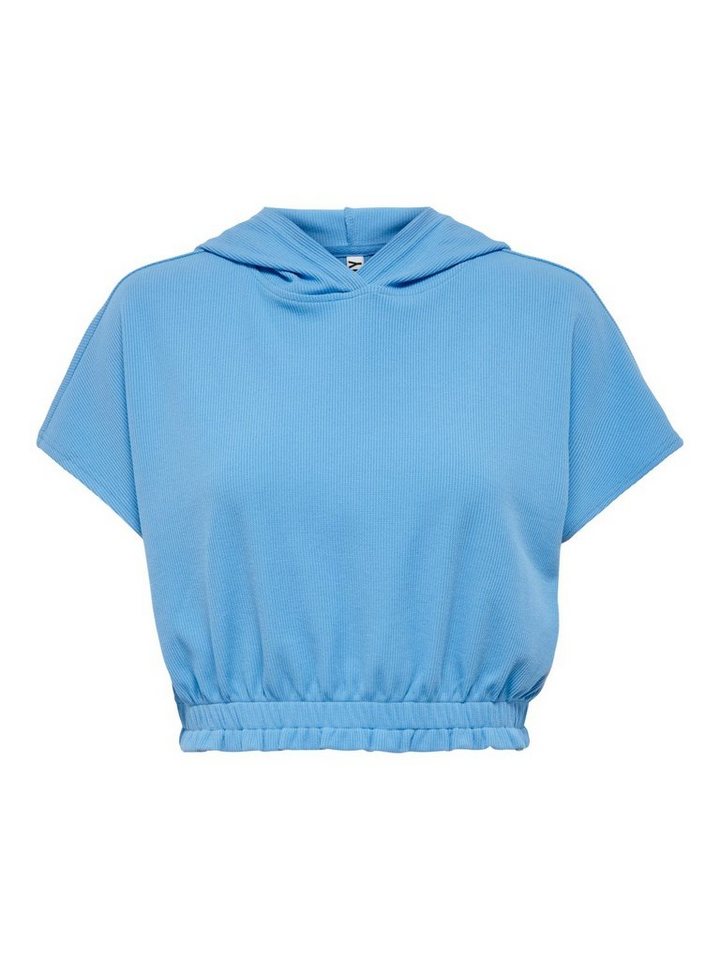 JACQUELINE de YONG T-Shirt Kapuzen Hoodie Sweat T-Shirt JDYSHINE 4250 in Blau von JACQUELINE de YONG